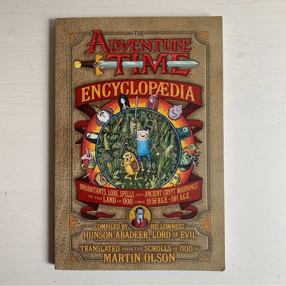 The Adventure Time Encyclopaedia by Martin Olson Book Paperback